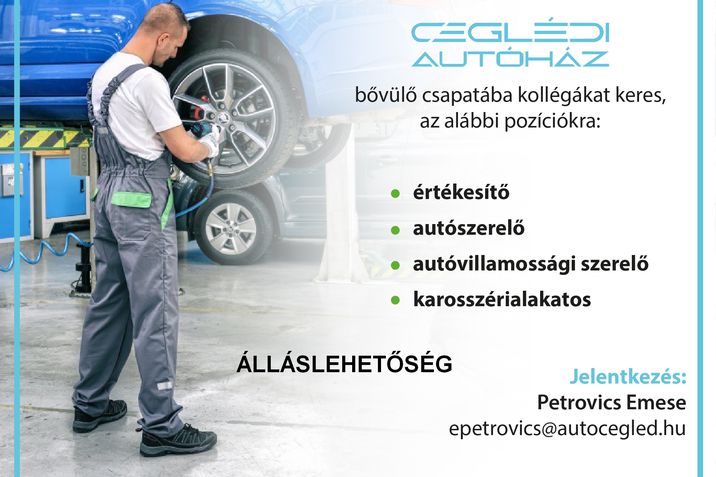 ÁLLÁSLEHETŐSÉG